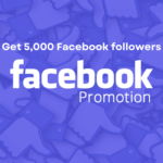 Get 5,000 Facebook followers.