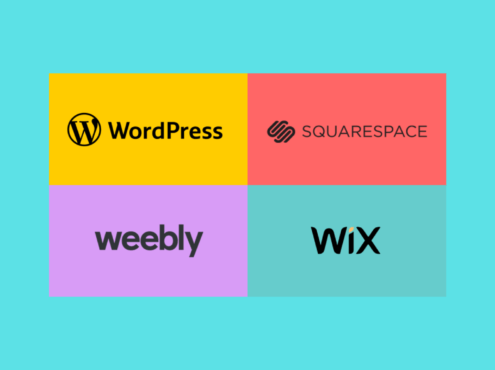 Website Design and Development – Wix, Weebly, WordPress