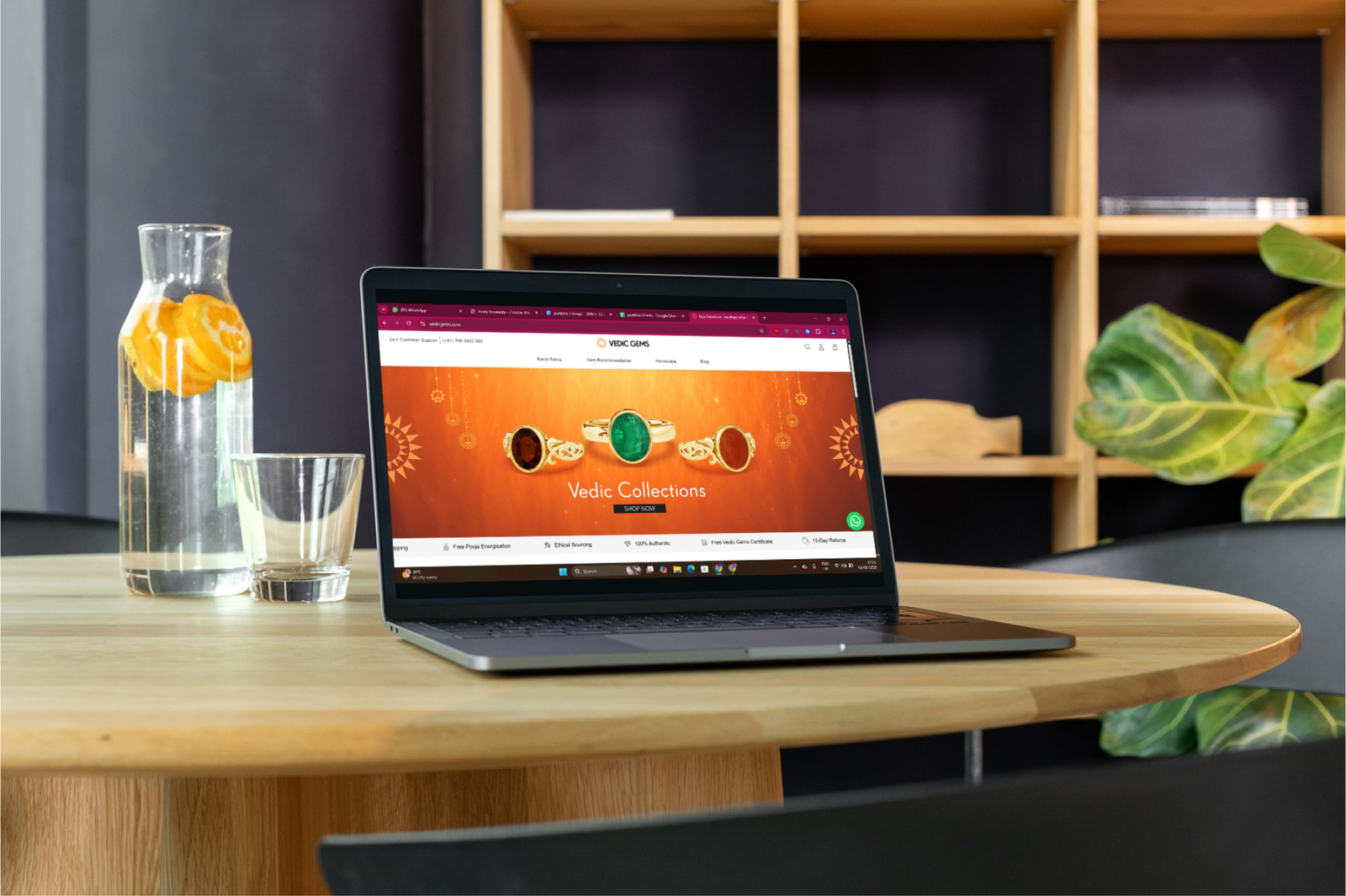vedicgems portfolio banner