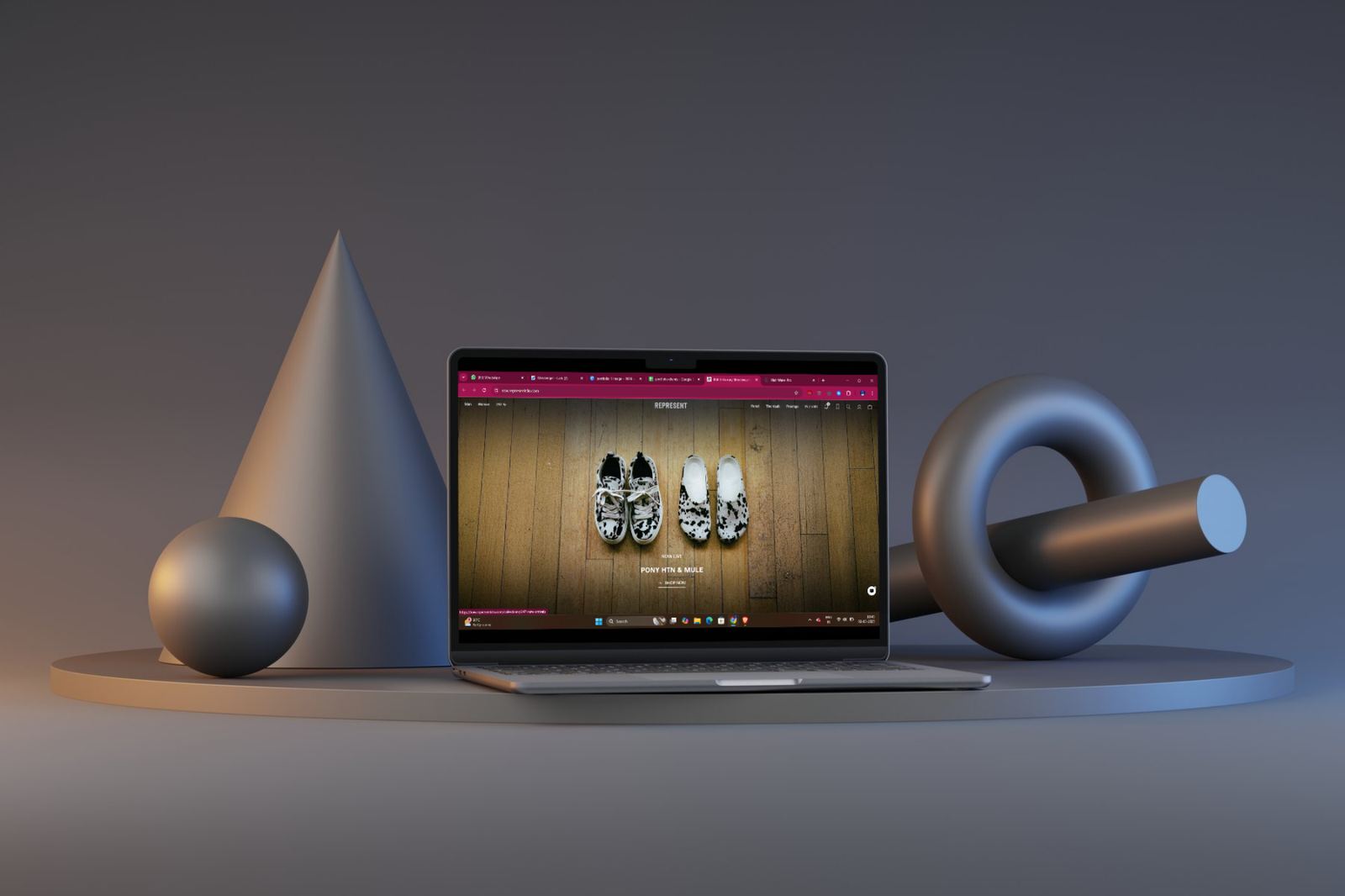 represent portfolio banner image