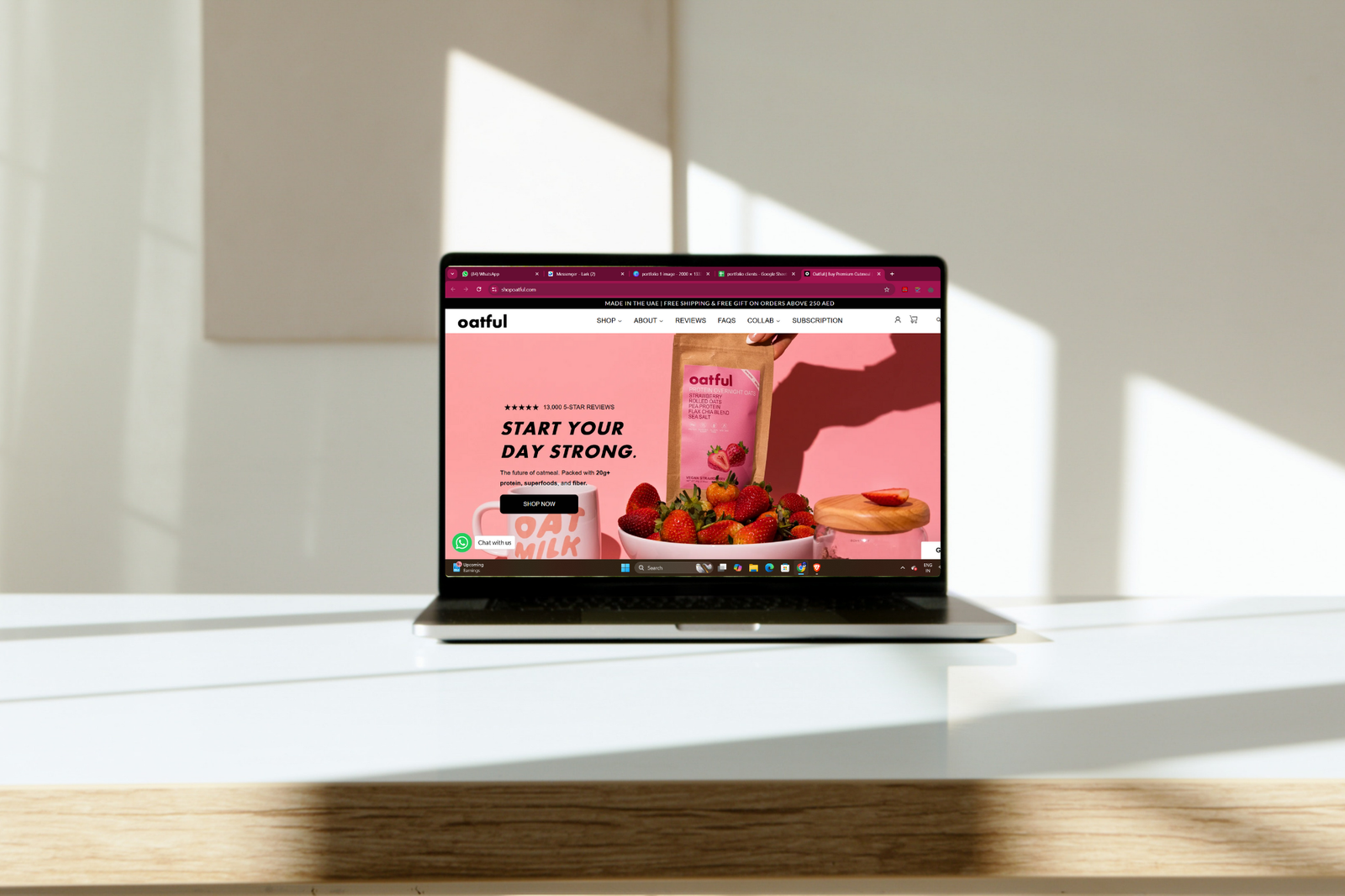oatful portfolio banner image