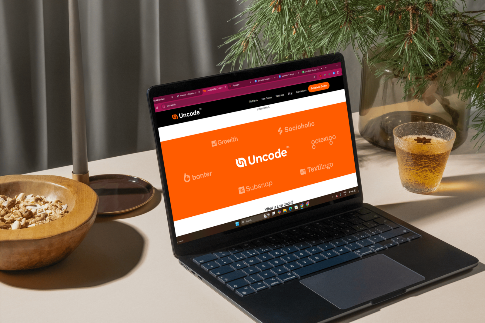 uncode portfolio image