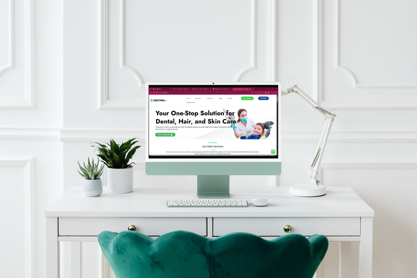 dentara portfolio banner image